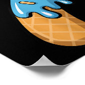 Nummer 7 IJs Drip 67 Meme Koppel Matching Ha Poster (Hoek)