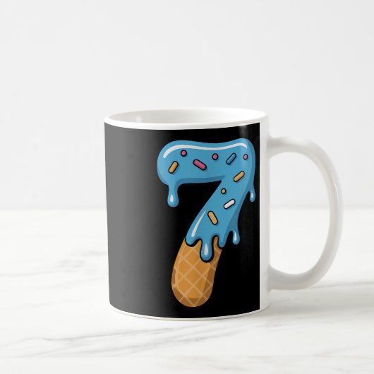 Nummer 7 Ijsdruppel 67 Meme Koppel Matching Ha Koffiemok (Rechts)