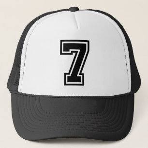 Nummer 7 Klassieker Trucker Pet