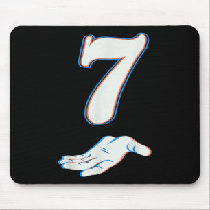 Nummer 7 Komt overeen met 67 Six Seven Meme Koppel Muismat
