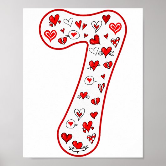Nummer 7 Koppel Kostuum Duo 67 Meme Zes Zeven Vale Poster (Voorkant)