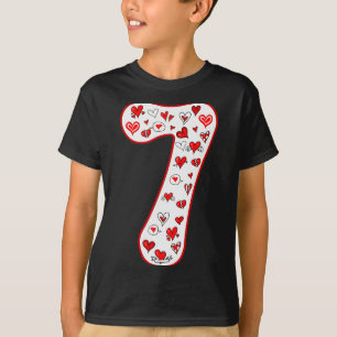 Nummer 7 Koppel Kostuum Duo 67 Meme Zes Zeven Vale T-shirt