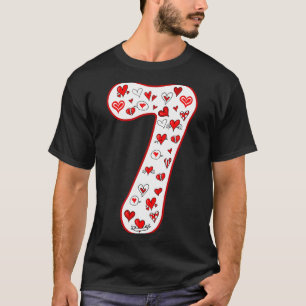 Nummer 7 Koppel Kostuum Duo 67 Meme Zes Zeven Vale T-shirt