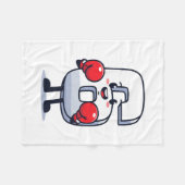 Nummer 7 Matching 67 Meme Boksen Mannen Vrouwen Ki Fleece Deken (Voorkant (Horizontaal))