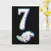 Nummer 7 Matching 67 Meme Halloween Kostuum Heren Kaart (Gele Bloem)