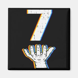 Nummer 7 Matching 67 Meme Halloween Kostuum Heren Magneet