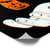 Nummer 7 Matching 67 Meme Halloween Kostuum Heren  Poster (Hoek)