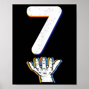 Nummer 7 Matching 67 Meme Halloween Kostuum Heren Poster