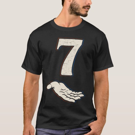 Nummer 7 Matching 67 Meme Halloween Kostuum Heren T-shirt (Voorkant)