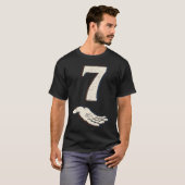 Nummer 7 Matching 67 Meme Halloween Kostuum Heren T-shirt (Voorkant volledig)
