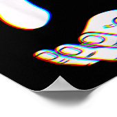 Nummer 7 Matching 67 Meme Halloween Kostuum Mannen Poster (Hoek)