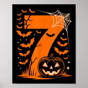 Nummer 7 Matching 67 Meme Halloween Kostuum Mannen Poster