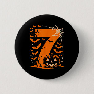 Nummer 7 Matching 67 Meme Halloween Kostuum Mannen Ronde Button 5,7 Cm