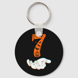 Nummer 7 Matching 67 Meme Halloween Kostuum Mannen Sleutelhanger