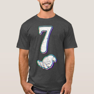 Nummer 7 Matching 67 Meme Halloween Kostuum Mannen T-shirt