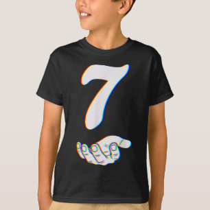 Nummer 7 Matching 67 Meme Halloween Kostuum Mannen T-shirt