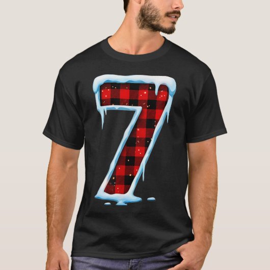 Nummer 7 Matching 67 Meme Kerst Kleding Mannen Wo T-shirt (Voorkant)