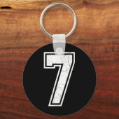 Nummer 7 Matching 67 Meme Kostuum Mannen Vrouwen K Sleutelhanger (Voorkant)