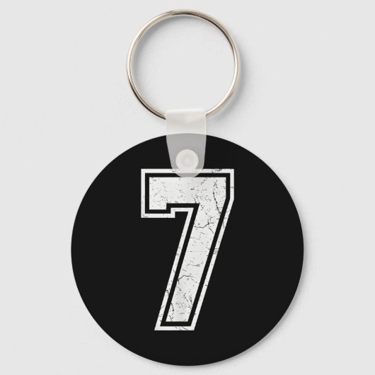 Nummer 7 Matching 67 Meme Kostuum Mannen Vrouwen K Sleutelhanger (Voorkant)