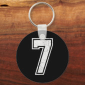 Nummer 7 Matching 67 Meme Kostuum Mannen Vrouwen K Sleutelhanger (Voorkant)