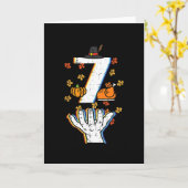 Nummer 7 Matching 67 Meme Thanksgiving 6 7 Mannen Kaart (Gele Bloem)