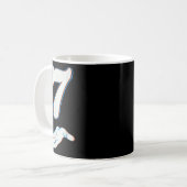 Nummer 7 Matching 67 Six Seven Meme Koppel Hallowe Koffiemok (Voorkant links)