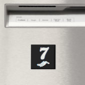 Nummer 7 Matching 67 Six Seven Meme Koppel Hallowe Magneet (Insitu (Vaatwasser))
