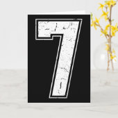 Nummer 7 Matching Kostuum 67 Meme Kostuum Nood Kaart (Gele Bloem)