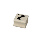Nummer 7 Rubber Art Stempel (Stempel)