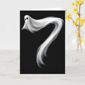 Nummer 7 Spook Grappig Zes Zeven 67 Halloween Meme Kaart (Gele Bloem)
