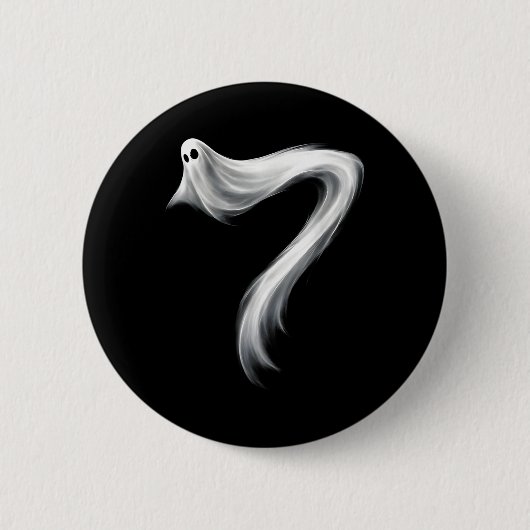Nummer 7 spook grappig zes zeven 67 Halloween meme Ronde Button 5,7 Cm (Voorkant)