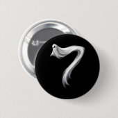 Nummer 7 spook grappig zes zeven 67 Halloween meme Ronde Button 5,7 Cm (Voorkant /achterkant)
