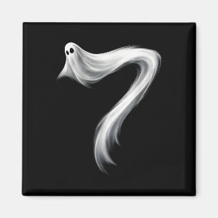 Nummer 7 spooky grappige zes zeven 67 Halloween me Magneet