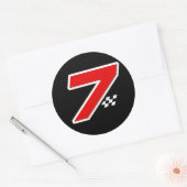 Nummer 7 - Sticker (Envelop)