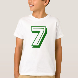 nummer 7 t-shirt