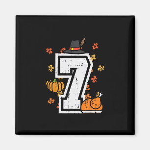 Nummer 7 Thanksgiving 6 7 Matching 67 Meme Mannen  Magneet