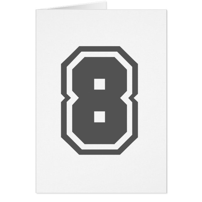Nummer 8 (Voorkant)