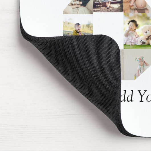 Nummer 80 Fotocollage Muismat (Hoek)