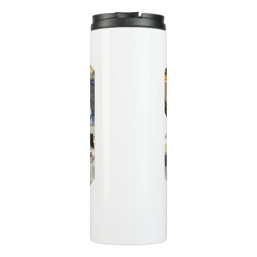 Nummer 80 Fotocollage Thermosbeker (Achterkant)