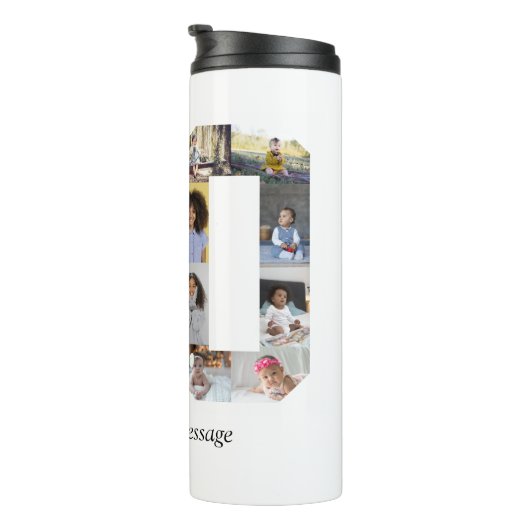 Nummer 80 Fotocollage Thermosbeker (Geroteerd rechts)