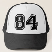 Nummer 84 Classic Trucker Pet (Voorkant)