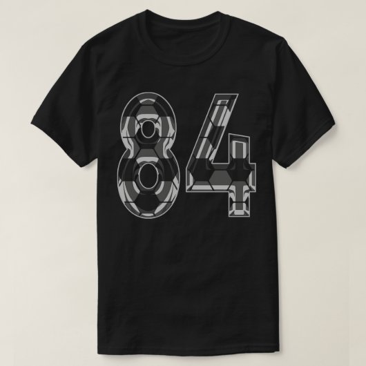 Nummer 84 Jersey 84 Moeder Speler Fan T-shirt (Design voorkant)