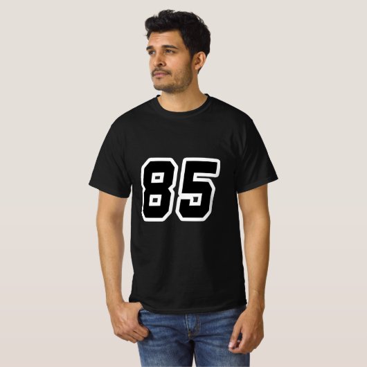 Nummer 85 Vijf 85 T-shirt (Voorkant volledig)