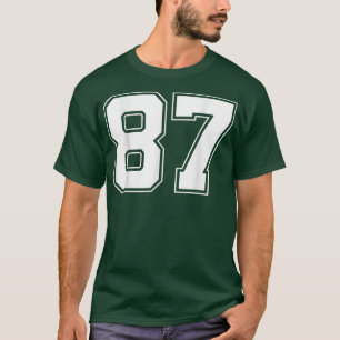 Nummer 87 - Best Classic College American Varsity T-shirt