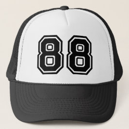 Nummer 88 Klassiek Trucker Pet