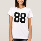 Nummer 88 t shirt ontwerp (Voorkant)