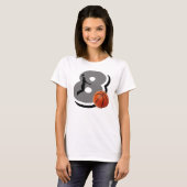 Nummer 8 Basketball Player T-shirt (Voorkant volledig)