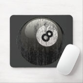 NUMMER 8 BILLIARDS BALL - ERODED AND AGENTSCHAP MUISMAT (Met muis)