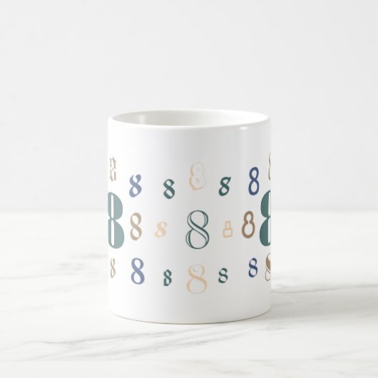 Nummer 8 mok (Center)