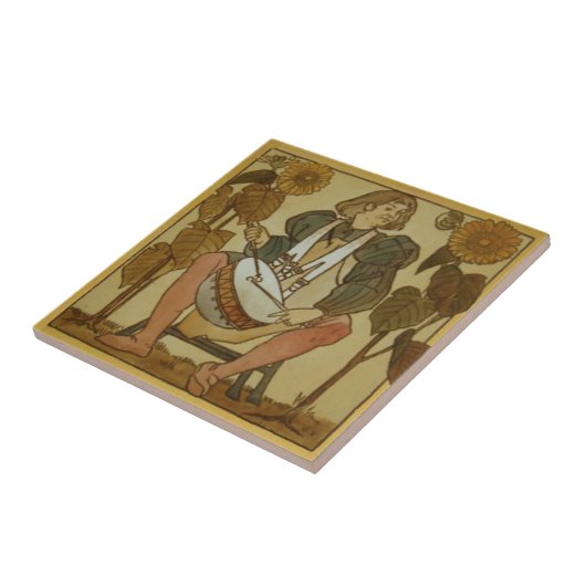 Nummer 8 Repro Copeland Medieval Minstrels Music T Tegeltje (Zijkant)